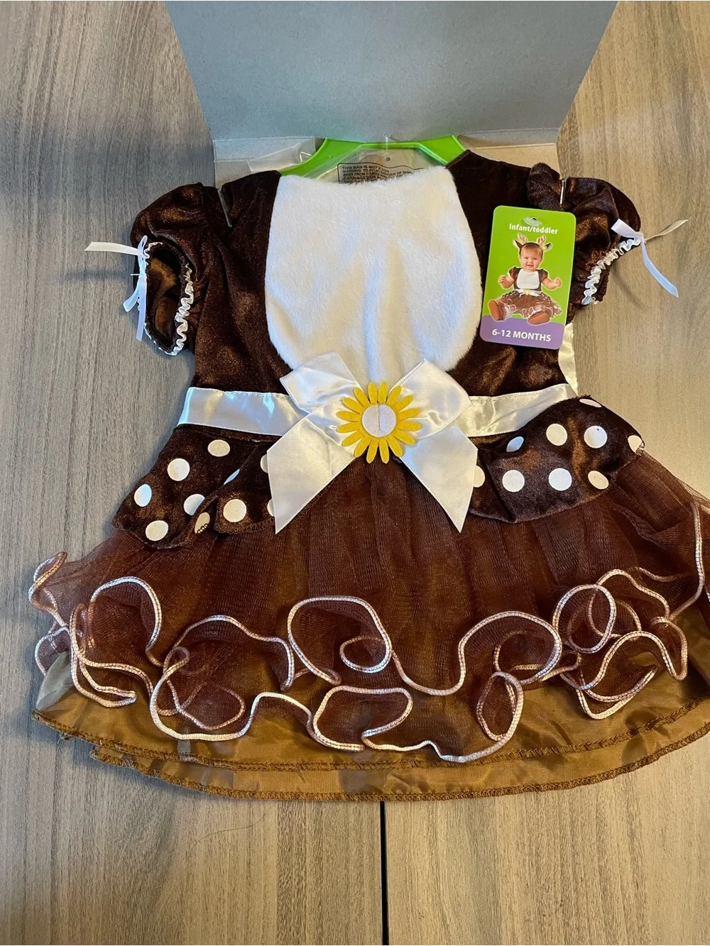 NWT Way to Celebrate Baby Deer Infant Costume 6-12 months